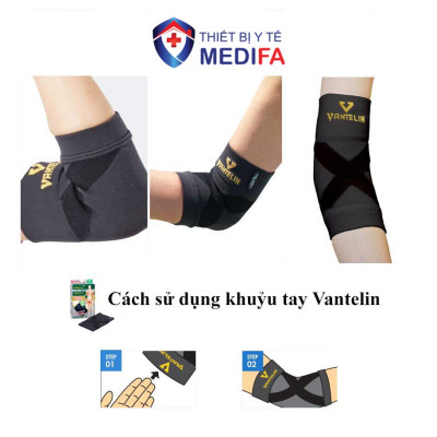 Băng Bảo Vệ Khớp Khuỷu Tay Vantelin Elbow Support Size L