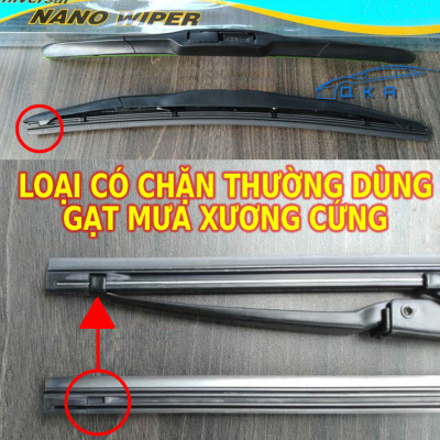 Combo 2 Lưỡi gạt nước thay thế cho cần gạt mưa kích thước 28inch - 6mm dành cho các loại xe hơi thông dụng cao su mềm đàn hồi tốt không biến dạng