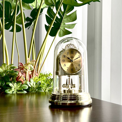 Đồng hồ để bàn Nhật Bản Rhythm 4SG888WR18 Kt 10.8 x 17.5 x 10.8cm, 380g Vỏ nhựa. Dùng Pin.