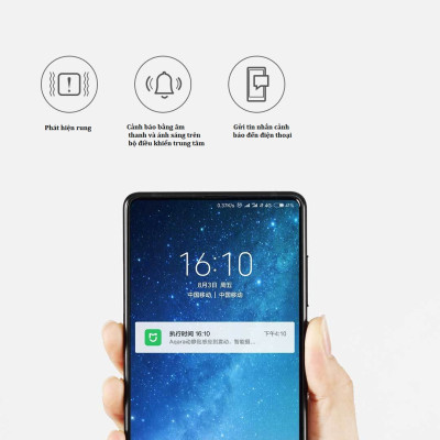 Cảm biến rung Aqara - Đo độ rung, độ nghiêng hoặc rơi, Kết nối zigbee, tương thích Aqara Home Mi Home Xiaomi