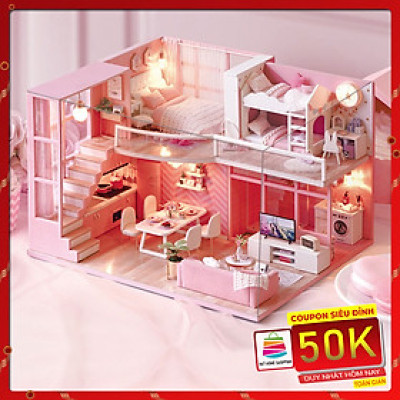 Nhà búp bê lắp ghép Cute Room Dream for life L026