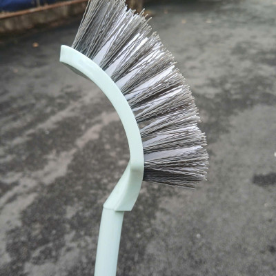 Chổi cọ bồn cầu/ toilet cán dài Echo Metal 47cm - Hàng nội địa Nhật Bản nhập khẩu chính hãng