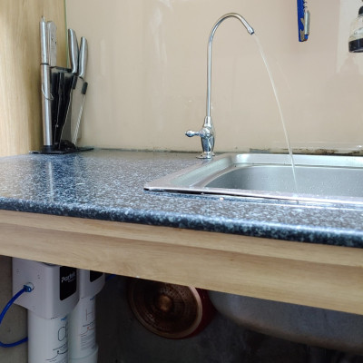 Máy lọc nước uống chính hãng Partek P2265-USF công nghệ màng sợi rỗng và than hoạt tính cao cấp