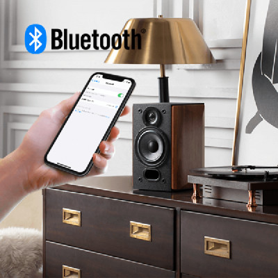 Edifier R1380DB - Loa Bookself 2.0, Kết Nối Bluetooth/RCA/Coaxial/Optical, Công Suất 42W (Bản Quốc Tế)- Hàng chính hãng