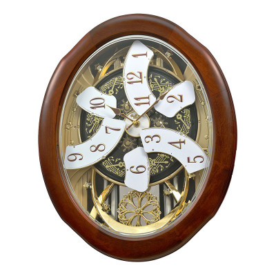 Đồng hồ treo tường Nhật Bản RHYTHM Magic Motion 4MH884WD06, Kt 43.0 x 53.0 x 13.0cm, 4.0kg, dùng PIN