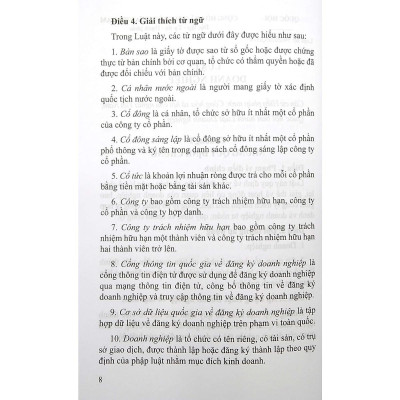 Sách - Luật Doanh Nghiệp - Song Ngữ Việt - Anh - NS Kinh Tế