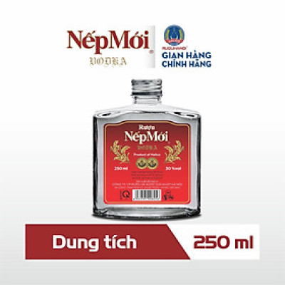 Rượu Nếp Mới HALICO nồng độ 30% HALICO chai 250ml không kèm hộp
