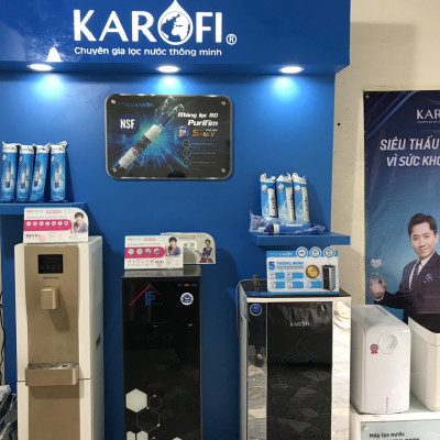 Combo 3 lõi lọc thô 123 + 1 màng RO Karofi - Hàng chính hãng