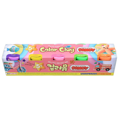 Bộ 5 Hộp Bột Nặn Màu Sắc - Pandy GA00500