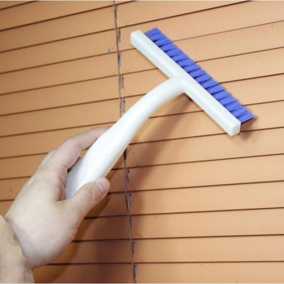 Cây bàn chải vệ sinh rèm cửa/cửa kính Kokubo 26cm thiết kế tay cần chắc chắn - Hàng nội địa Nhật Bản