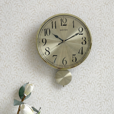 Đồng hồ Rhythm CMP551NR18 – KT 30.5 x 39.8 x 5.8cm. Vỏ nhựa. Dùng PIN.