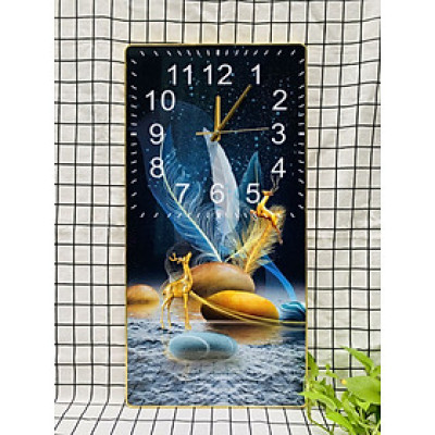 XẢ KHO TRANH ĐỒNG HỒ TRÁNG GƯƠNG HIỆN ĐẠI - TRANH ĐỒNG HỒ TREO PHÒNG KHÁCH(TẶNG PIN VÀ ĐINH 3 CHÂN)