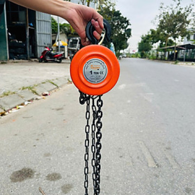 Pa lăng xích, Ba lăng xích kéo tay 1, 2, 3 tấn Kapusi Japan, xích dài 3m và 5m hợp kim thép cứng chắc
