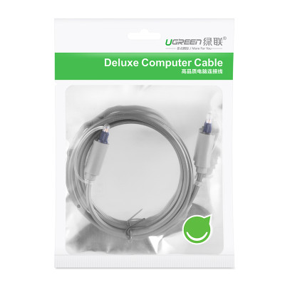 Dây audio quang (Toslink, Optical) dài 1.5M UGREEN AV122 10769 (đen) - Hàng chính hãng