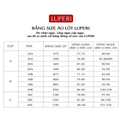 Áo Lót Nâng Ngực Nữ Cao Cấp Luperi LU3AL839 Cài Trước Đẩy Ngực Quyến Rũ Chất Liệu Thấm Hút Tốt Chống Xù
