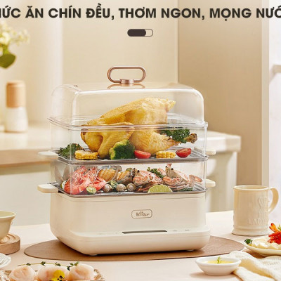 Nồi hấp điện đa năng Bear SB-NH12L - Hàng chính hãng - Chỉ giao HCM