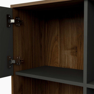 Giá sách bằng gỗ kiểu dáng nhỏ gọn SMLIFE Belphegor