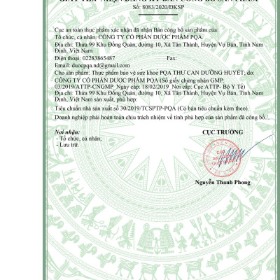 PQA Thư Can Dưỡng Huyết không đường kính 250ml là dược phẩm thảo dược cho người bị run chân tay do huyết hư, thiếu máu, sản phẩm không có đường kính dành cho người bị tiểu đường sử dụng.