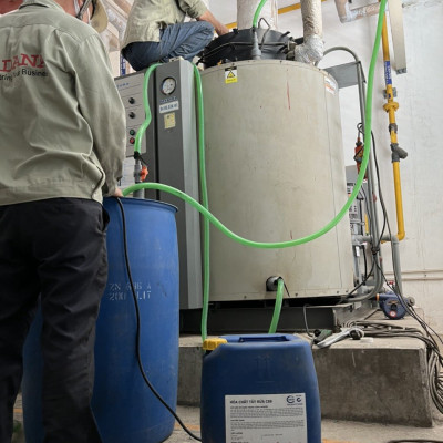 Hóa chất tẩy cặn nồi hơi ở HCM