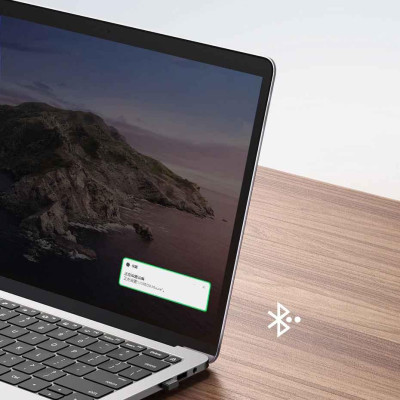 Ugreen UG90395MU101TK 4000Dpi Chuột không dây + Bluetooth Ergonomic có 5 chế độ bấm Màu Đen - HÀNG CHÍNH HÃNG