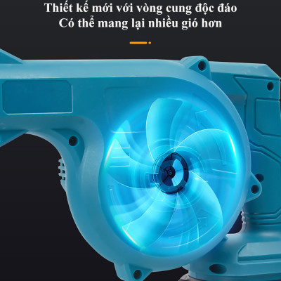 Thổi Bụi Pin Cầm Tay ABG Thể Cơ Điện Máy Thổi Bụi Không Dây Thuận Tiện Hơn Khi Sử Dụng Với Thiết Kế Kiểu Dáng Hiện Đại Ứng Dụng Nhiều Trong Các Xưởng Mộc, Vệ Sinh Máy Móc, Nhà Cửa, Lông Thú Cưng, Ô tô – Hàng Chính Hãng