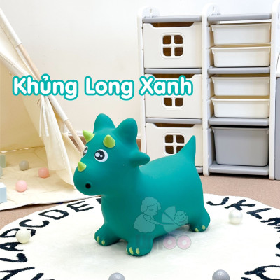 Thú nhún cho bé Umoo UM-10152 an toàn độ bền cao thiết kế bằng phẳng có độ ma sát chất liệu cao su cao cấp - Tặng kèm bơm tiện lợi