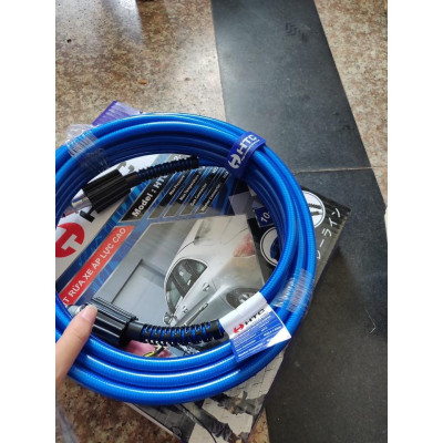 [Freeship]Dây xịt rửa xe HIỆU HTC LOẠI 10M,HTC6512-10W1 từ nhựa PVC áp lực cao 480 bar( 7000PSI),ĐK 6.5*12mm,