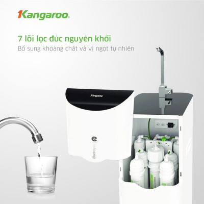 Máy lọc nước RO Hydrogen Kangaroo KG100ES 7 lõi - Hàng chính hãng