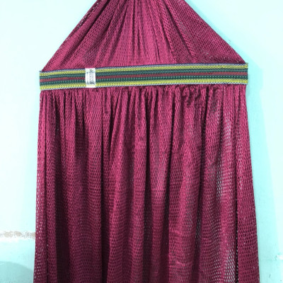 Võng lưới số 9.2, căng kim dày BAN MAI, khổ rộng, cán thép 50 (Giao màu ngẫu nhiên)