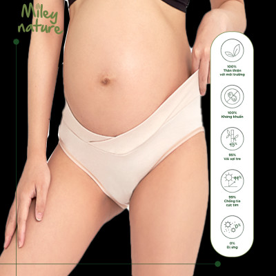 Quần Lót Bầu Cạp Chéo Cotton Lụa Miley Nature Miley Lingerie PRB0900