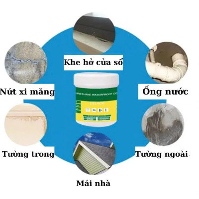 Siêu Keo Quét Trong Suốt Redkeev Nhật Bản 300G – Vá Nứt Mạch Gạch, Chống Thấm Nước, Lâu Dài Bền Bỉ