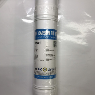 Lõi lọc nước Pre Carbon, Nhập khẩu hàn quốc, dùng cho máy sử dụng lõi nối nhanh - Hàng chính hãng Forseti