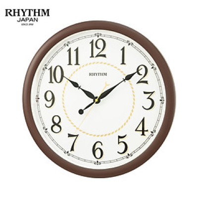 Đồng hồ Rhythm CMG612NR06 Kt 39.8 x 4.4cm, 1.09kg Vỏ nhựa. Dùng Pin.