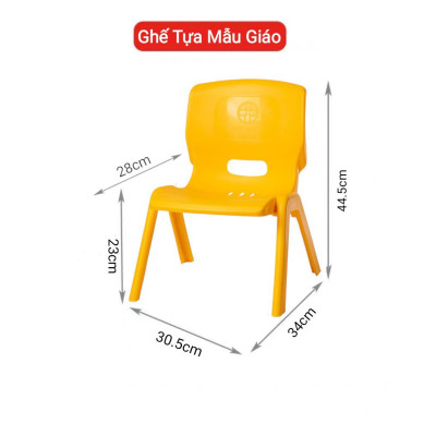 GHẾ TỰA MẪU GIÁO CAO CẤP - CHẮC CHẮN - AN TOÀN - TIỆN LỢI