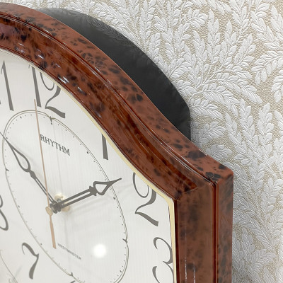 Đồng hồ Nhật Rhythm CMJ494NR06 Kt 29.0 x 39.0 x 6.0cm, 1.13kg Vỏ nhựa. Dùng Pin.