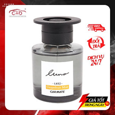 Nước Hoa Ô Tô CARMATE Luno Liquid Homme L852 Grapefruit Mist 80ml