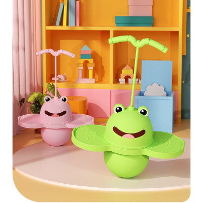 Bóng nhảy tăng chiều cao cho bé, bóng nhảy thể thao, đồ chơi vận động, Ếch cười