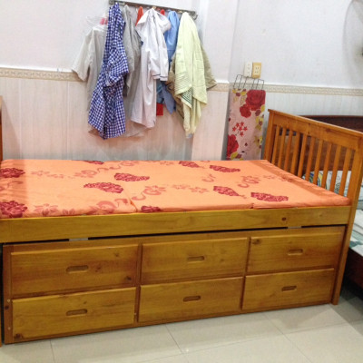 Giường Tầng GT092(1m2)-OAK