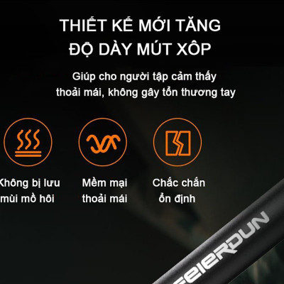 Xà Đơn Gắn Cửa FED-0228 | Kích thước 65-90cm (Chịu lực 400kg - Có chốt khóa an toàn khi gắn xà - Dễ dàng tháo lắp không cần khoan tường)