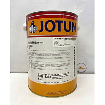 Sơn chịu nhiệt Jotun Solvalitt Midtherm (260°C) Base 2 màu xám - Grey 0149_ 5L