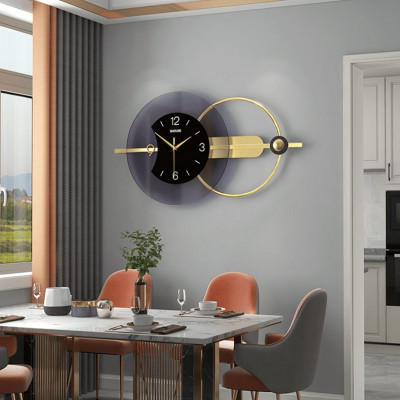 Đồng Hồ Treo Tường Kim Trôi Trang Trí Nội Thất Decor EA03 hiện đại cao cấp cỡ lớn phòng khách