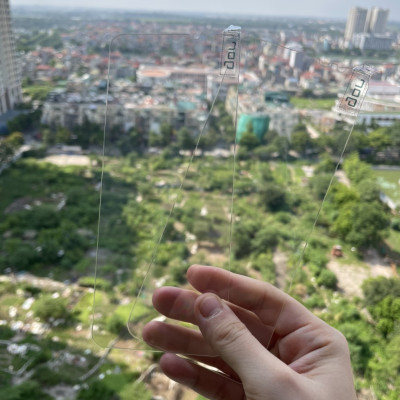 Bộ 2 Kính cường lực GOR cho Asus ROG Phone 6/6 Pro  trong suốt 2.5D ( 2 miếng) Hàng nhập khẩu