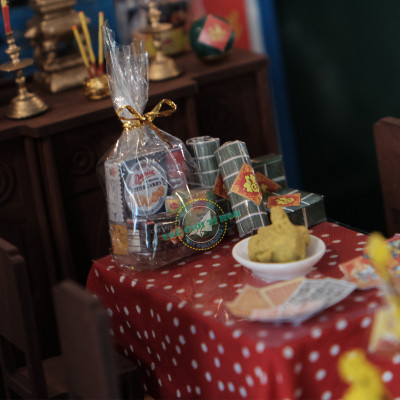 MÔ HÌNH TỰ LẮP RÁP DIY TẾT SÀI GÒN XƯA TÍ HON - TẾT SUM VẦY - TX06