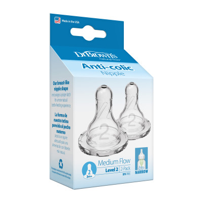 Bộ 2 núm ti Dr.Brown