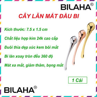 Dụng Cụ Massage Bi Lăn Mắt Mini Chữ I Chống Thâm Quầng (Có Hàng Sẵn) - MASA1032
