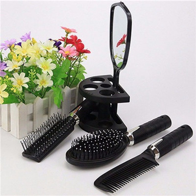 Bộ  4 Món  Gương  và Lược  Trang Điểm Cao Cấp Thiết Kế Sang Trọng ,Nhỏ Gọn Tiện Dụng Dễ Mang Theo