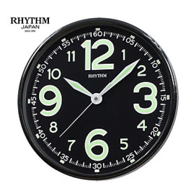 Đồng hồ Rhythm CMG499BR02 Kt 31.0 x 4.5cm, 735g Vỏ nhựa. Dùng Pin.