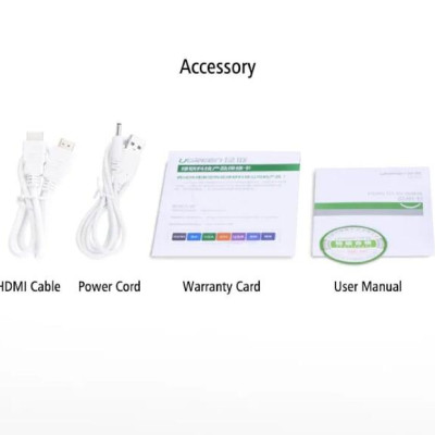 Ugreen UG4022340223TK Màu Trắng Bộ chuyển đổi HDMI sang AV - HÀNG CHÍNH HÃNG