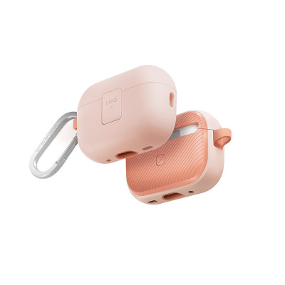 Ốp UNIQ Clyde Cho Airpods Pro Gen 2/1 Có Khóa Cài Hỗ Trợ Sạc Không Dây Hàng Chính Hãng