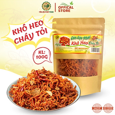 KHÔ HEO CHÁY TỎI TÂN LỘC PHÁT BỊCH 100G